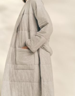 Shawl Collar Duvet Robe