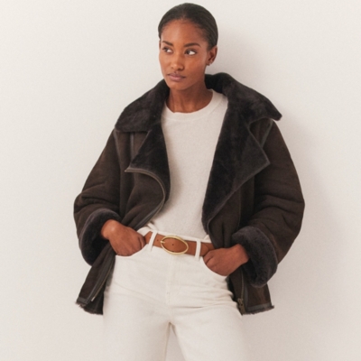 Shearling Aviator Jacket