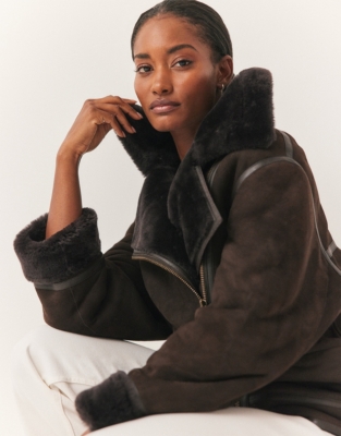 Shearling Aviator Jacket