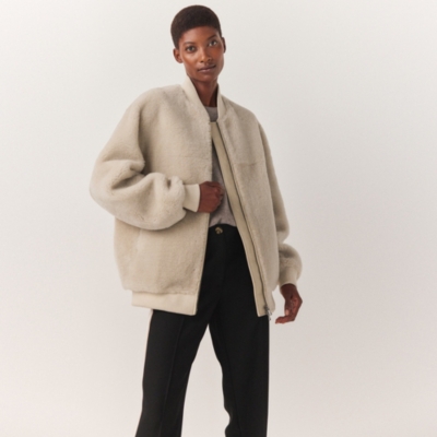 Shearling Bomber