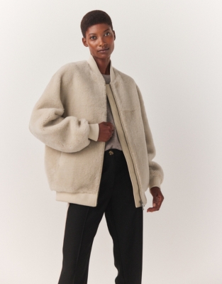 Shearling Bomber