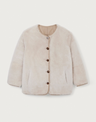 Shearling Reversible Coat