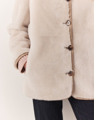 Shearling Reversible Coat