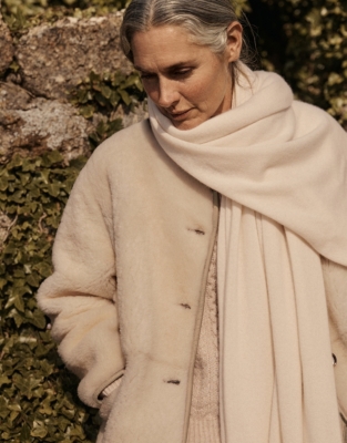 Shearling Reversible Coat