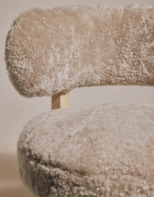 Sheepskin Accent Chair
