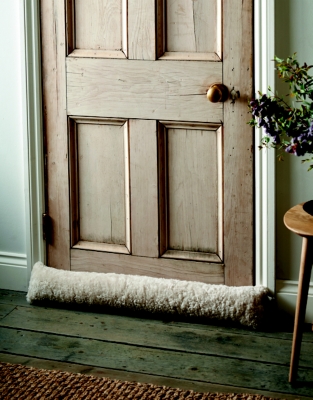 Sheepskin Draught Excluder