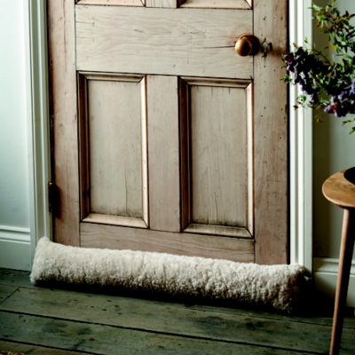 Sheepskin Draught Excluder