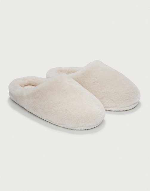 Sheepskin Mule Slippers | Slippers, Socks & Sleep Accessories | The ...