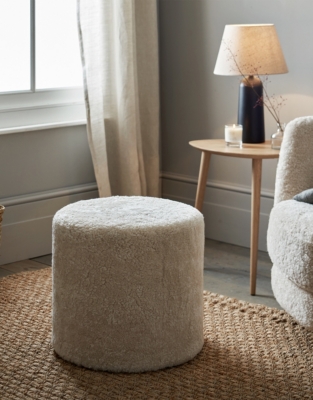 Sheepskin Stool
