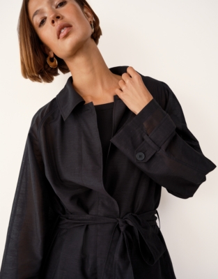 Sheer City Coat