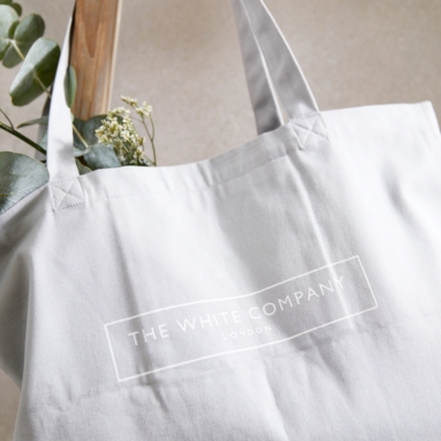 White company shopper bag new arrivals