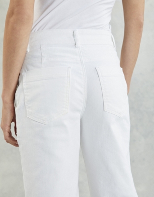 Shoreditch Organic Cotton Crop StraightLeg Jeans New In Clothing