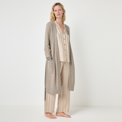 Short Cashmere Robe