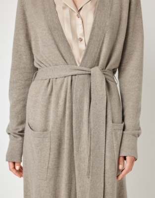 Short Cashmere Robe 