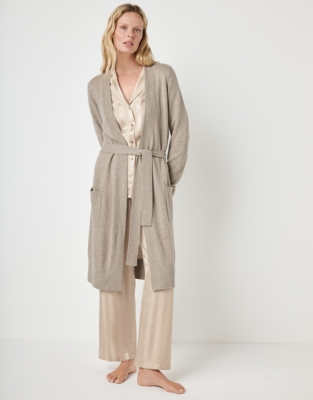 Short Cashmere Robe