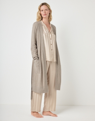 Short Cashmere Robe