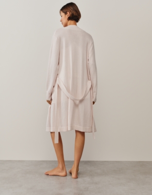 Short Cashmere Robe