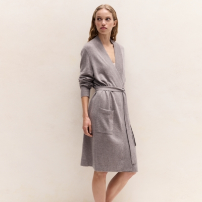 Short Cashmere Robe