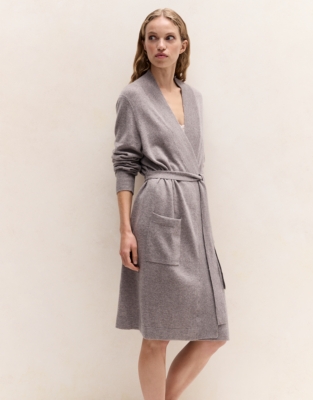 Short Cashmere Robe