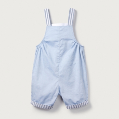 Short Dungarees & Toy Set Baby & Children's Sale The White Company UK