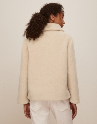 Short Teddy Coat Clothing Sale The White Company UK