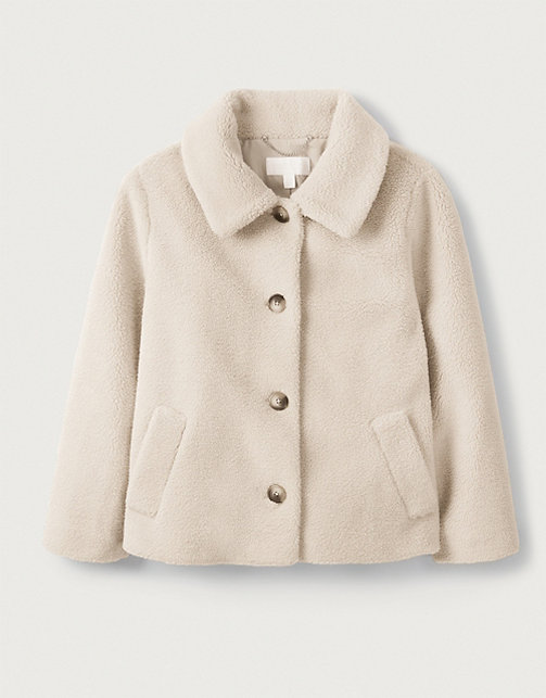 Short Teddy Coat | Clothing Sale | The White Company UK