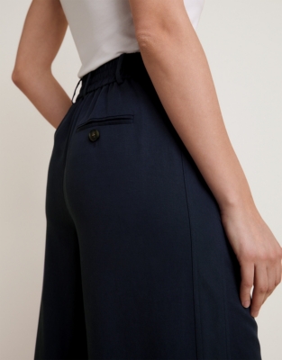 Side Panel Wide Leg Trousers