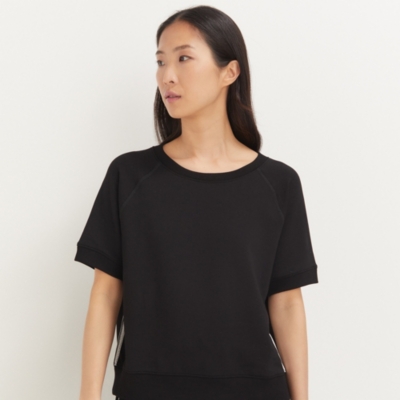 Side Stripe Short Sleeve Sweatshirt | Clothing Sale | The