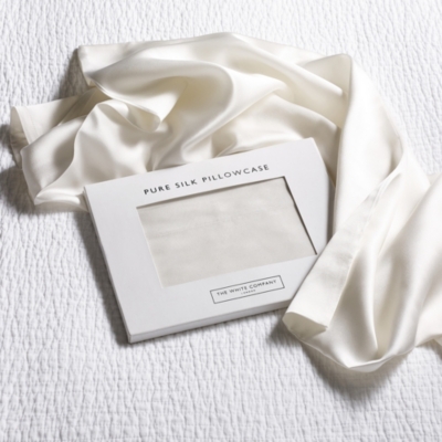 Silk Beauty Pillowcase For Hair Skin Single The White Company Uk