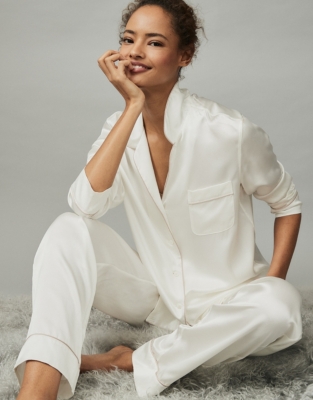 White company deals pajamas