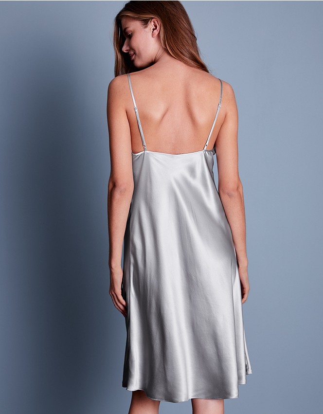 Silk Lace Trim Nightie | Nightwear & Robes Sale | The White Company UK