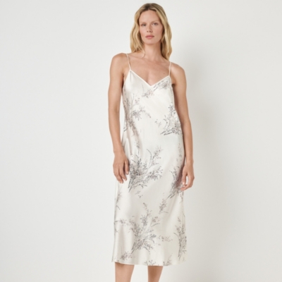 Silk Milano Floral Nightie