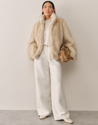 Silk Overlay Jumper with Merino Wool