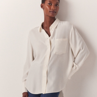 Silk Oversized Shirt