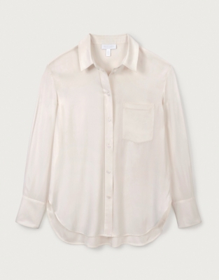 Silk Oversized Shirt