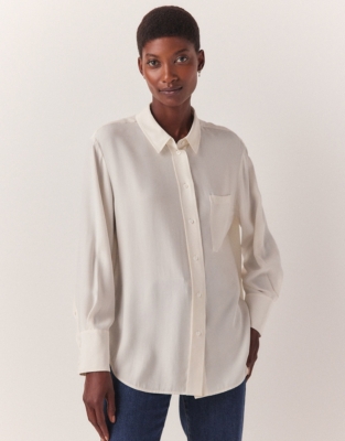 Silk Oversized Shirt