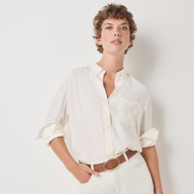 Silk Oversized Shirt