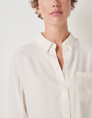 Silk Oversized Shirt