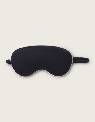 Silk Piped Eye Mask