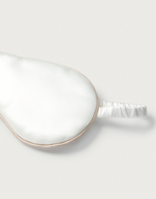 Silk Piped Eye mask
