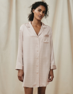 Silk 2024 nightshirts ladies