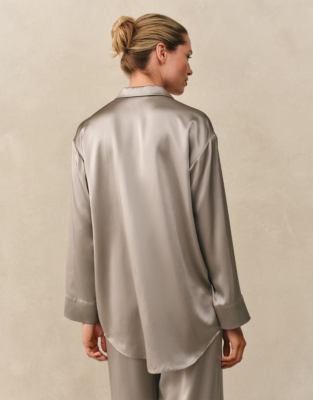 Silk Relaxed Pyjama Shirt