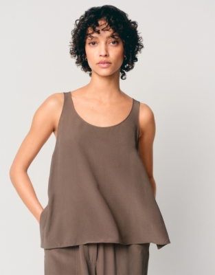 Silk Relaxed Vest