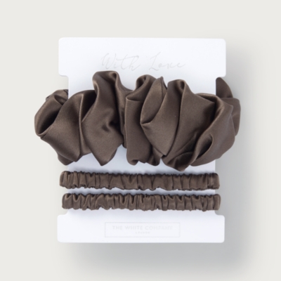 Silk Scrunchie 3pk