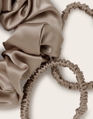 Silk Scrunchies – 3 Pack 