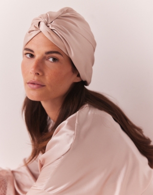Silk Sleep Hair Wrap Nightwear & Robes Sale The White Company UK