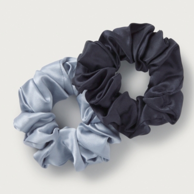 Silk Sleep Scrunchies – Set of 2