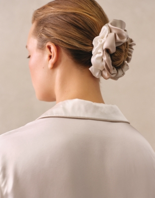 Silk Sleep Scrunchies – Set of 2