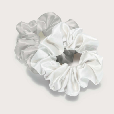 Silk Sleep Scrunchies – Set of 2