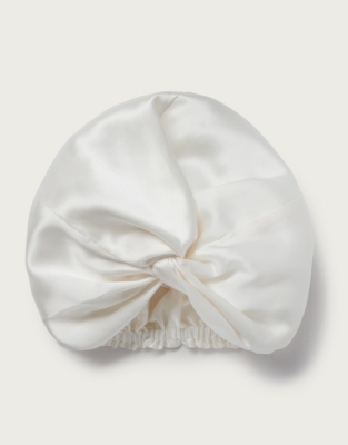 Silk Sleep Turban Silk Nightwear The White Company UK